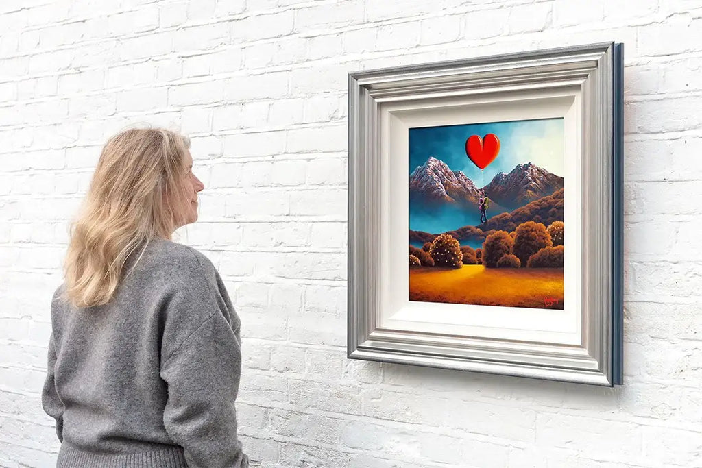 Love Recognises No Barriers - Original - SOLD by artist David Renshaw - Wyecliffe Galleries
