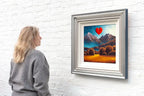 Love Recognises No Barriers - Original - SOLD by artist David Renshaw - Wyecliffe Galleries