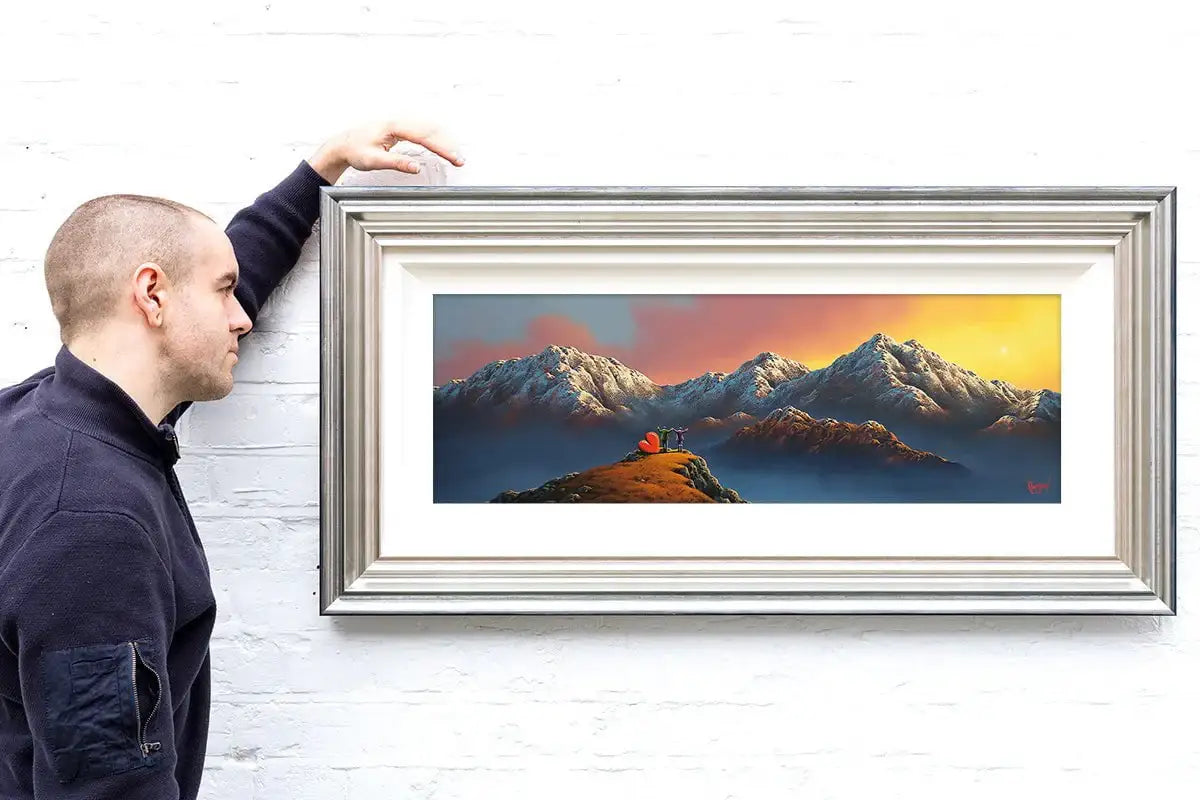 Love's Peak - Original - SOLD by artist David Renshaw - Wyecliffe Galleries