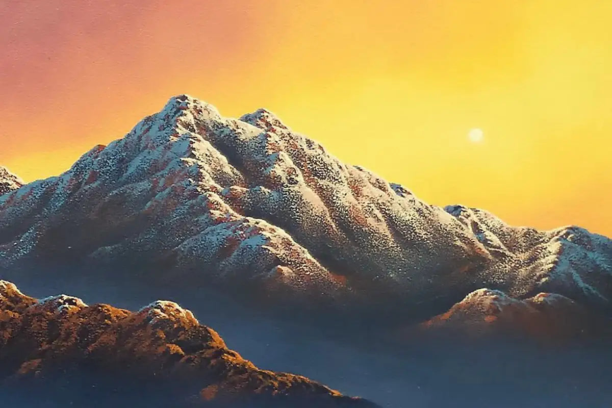 Love's Peak - Original - SOLD by artist David Renshaw - Wyecliffe Galleries