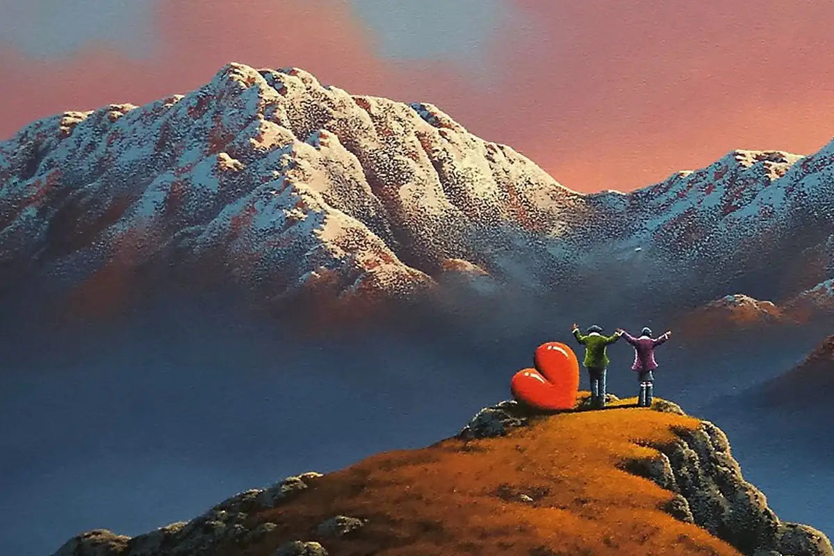 Love's Peak - Original - SOLD by artist David Renshaw - Wyecliffe Galleries