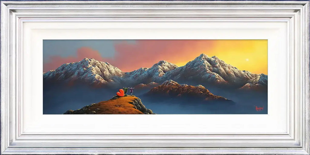 Love's Peak - Original - SOLD by artist David Renshaw - Wyecliffe Galleries