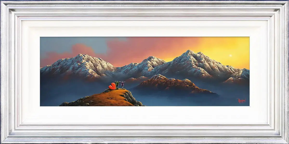 Love's Peak - Original - SOLD by artist David Renshaw - Wyecliffe Galleries