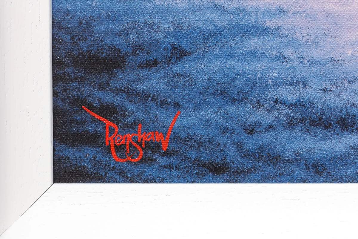 Love Warms Our Hearts - Artist Proof - SOLD by artist David Renshaw - Wyecliffe Galleries