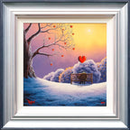 Love Warms Our Hearts - Artist Proof - SOLD by artist David Renshaw - Wyecliffe Galleries