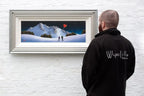 Love You To The Mountains And Back - Original - SOLD by artist David Renshaw - Wyecliffe Galleries