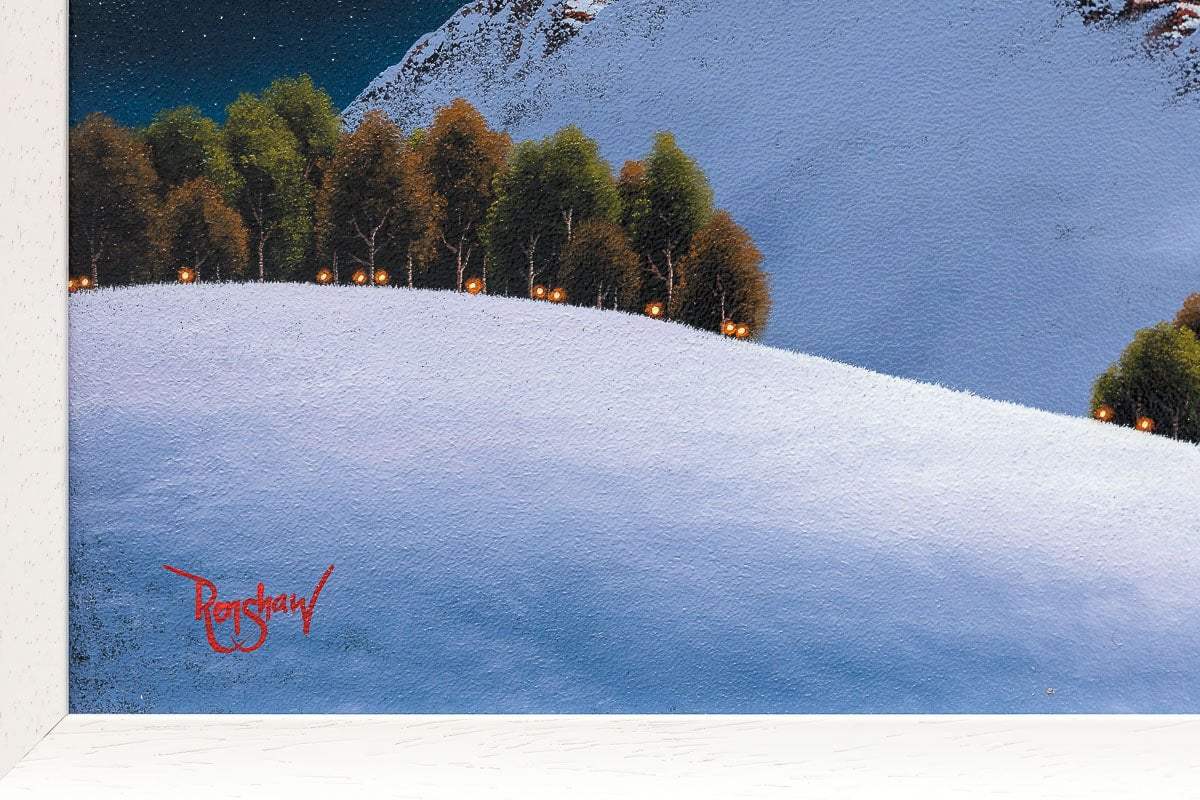 Love You To The Mountains And Back - Original - SOLD by artist David Renshaw - Wyecliffe Galleries