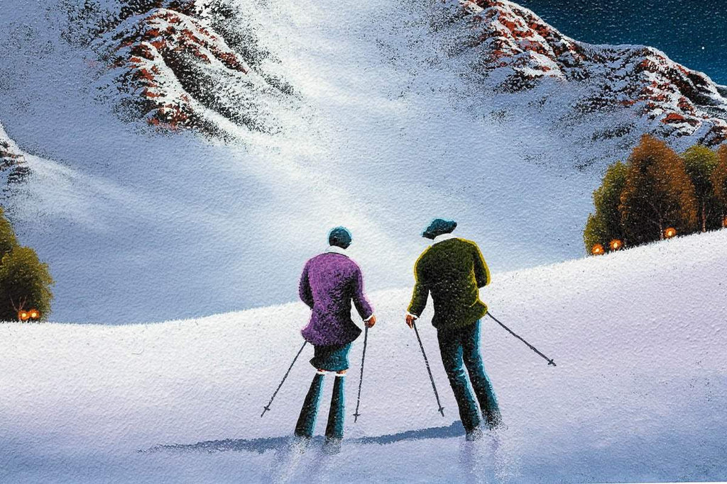 Love You To The Mountains And Back - Original - SOLD by artist David Renshaw - Wyecliffe Galleries