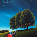 Lovers Entwined - Original by artist David Renshaw - Wyecliffe Galleries