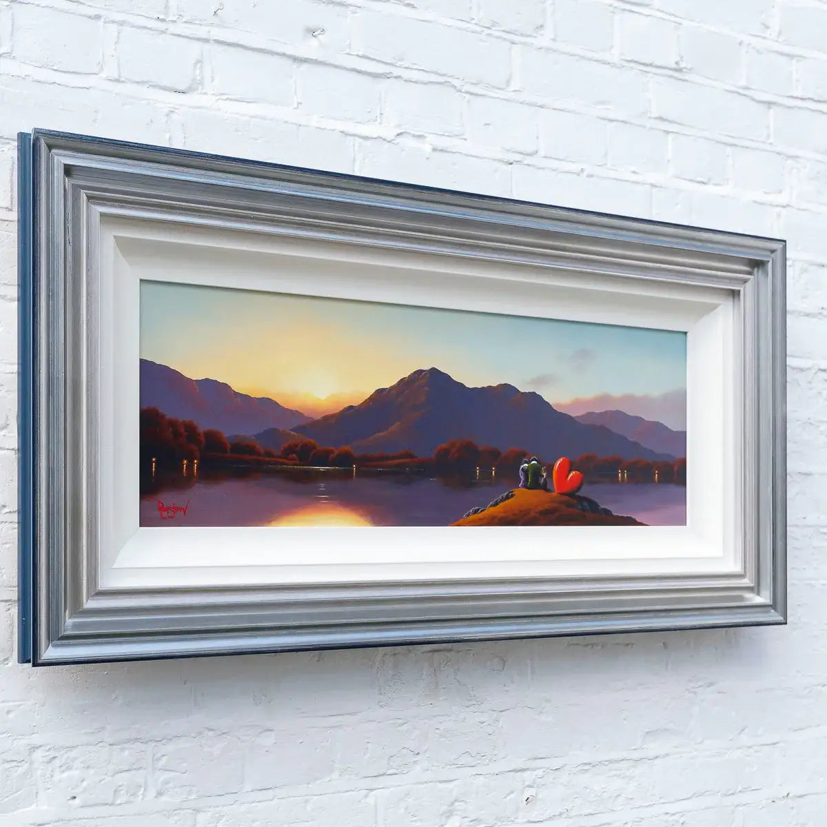 Loving Memories - Original - SOLD by artist David Renshaw - Wyecliffe Galleries
