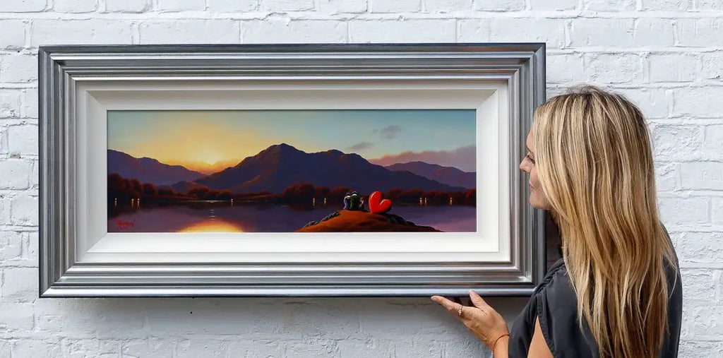 Loving Memories - Original - SOLD by artist David Renshaw - Wyecliffe Galleries