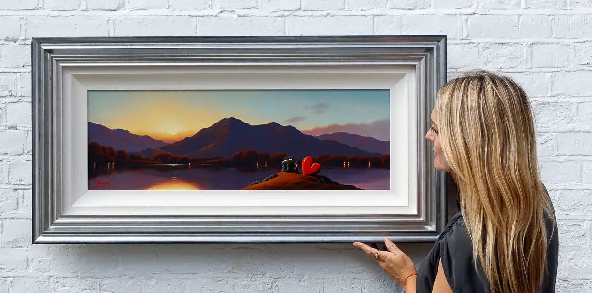 Loving Memories - Original - SOLD by artist David Renshaw - Wyecliffe Galleries
