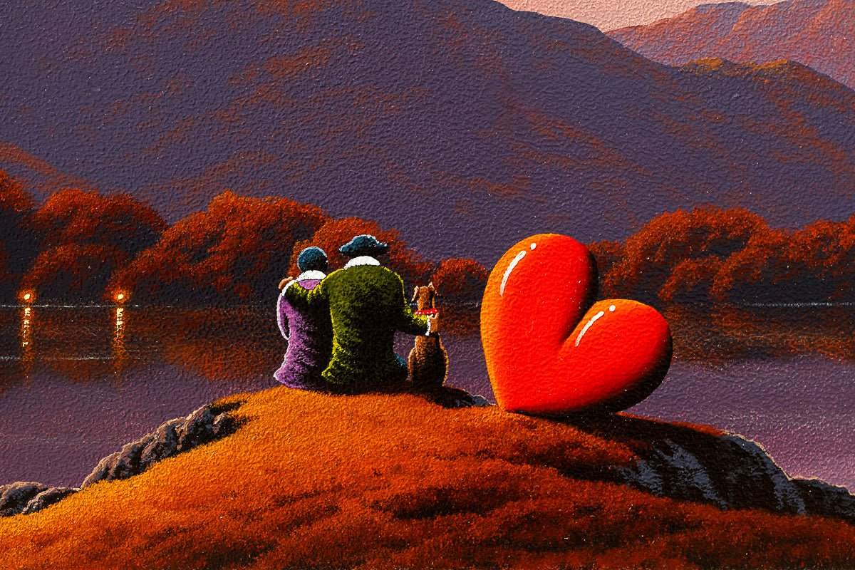 Loving Memories - Original - SOLD by artist David Renshaw - Wyecliffe Galleries