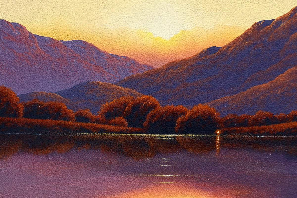 Loving Memories - Original - SOLD by artist David Renshaw - Wyecliffe Galleries