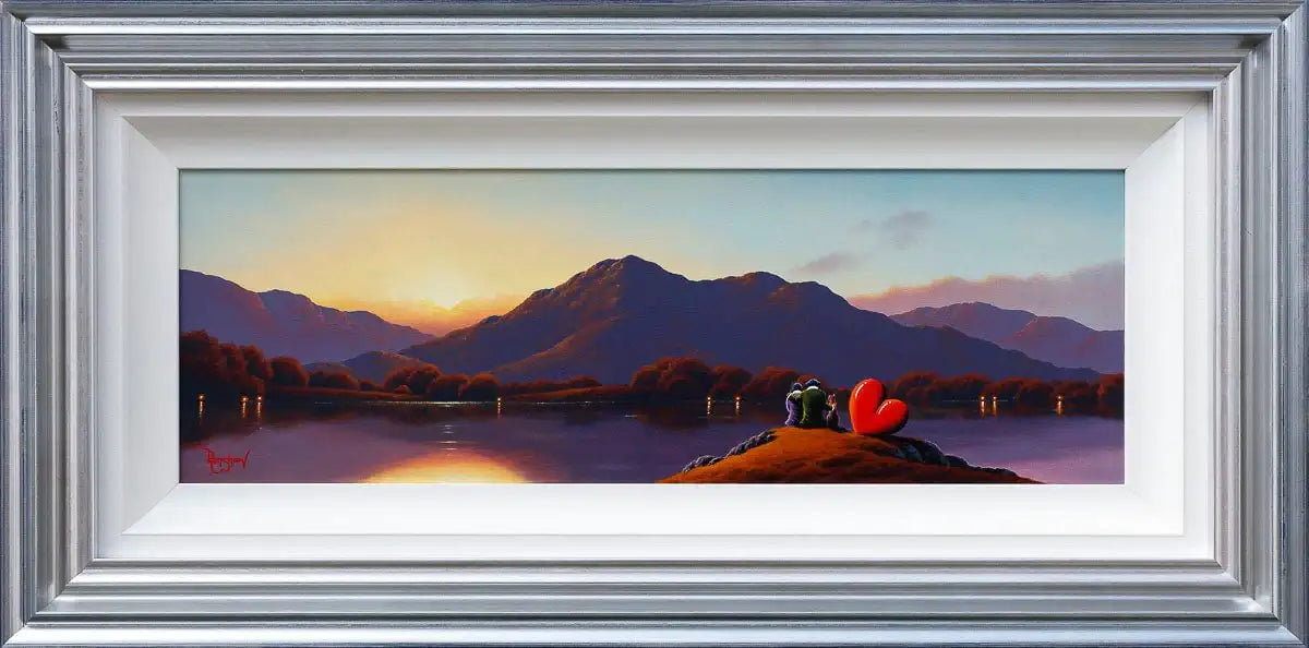 Loving Memories - Original - SOLD by artist David Renshaw - Wyecliffe Galleries
