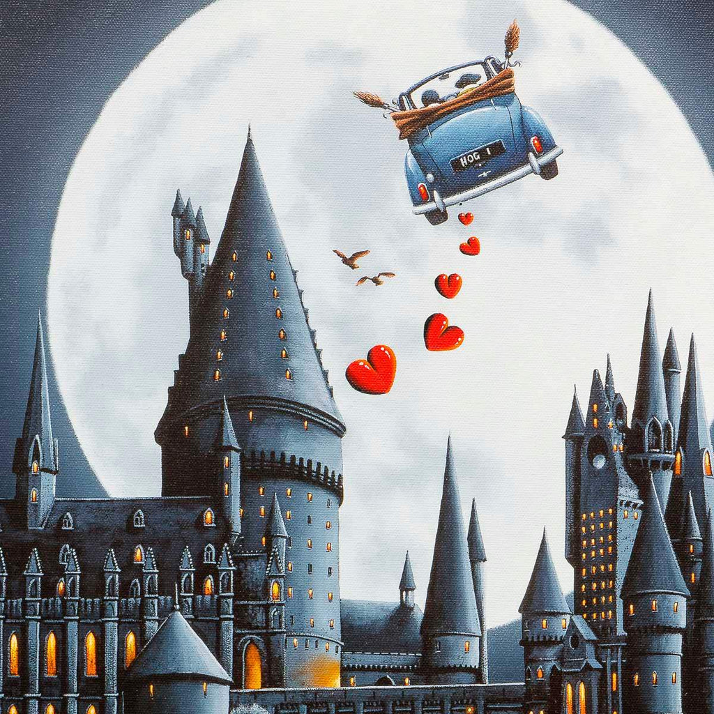 Magic In The Moonlight - Artist Proof - SOLD by artist David Renshaw - Wyecliffe Galleries