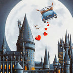 Magic In The Moonlight - Artist Proof - SOLD by artist David Renshaw - Wyecliffe Galleries