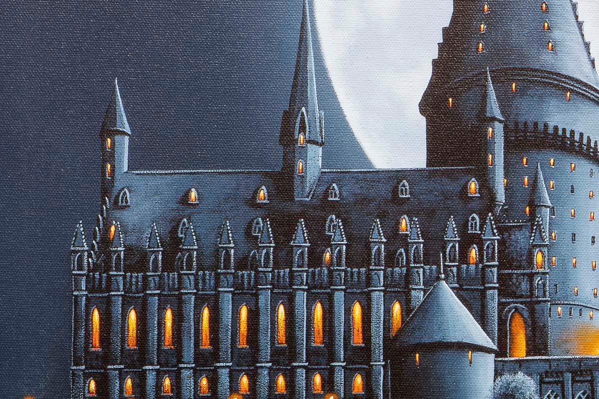 Magic In The Moonlight - Artist Proof - SOLD by artist David Renshaw - Wyecliffe Galleries