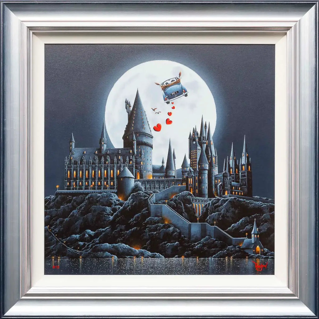 Magic In The Moonlight - Artist Proof - SOLD by artist David Renshaw - Wyecliffe Galleries