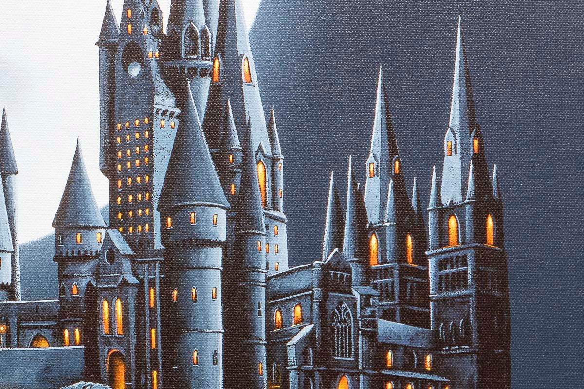 Magic In The Moonlight - Artist Proof - SOLD by artist David Renshaw - Wyecliffe Galleries