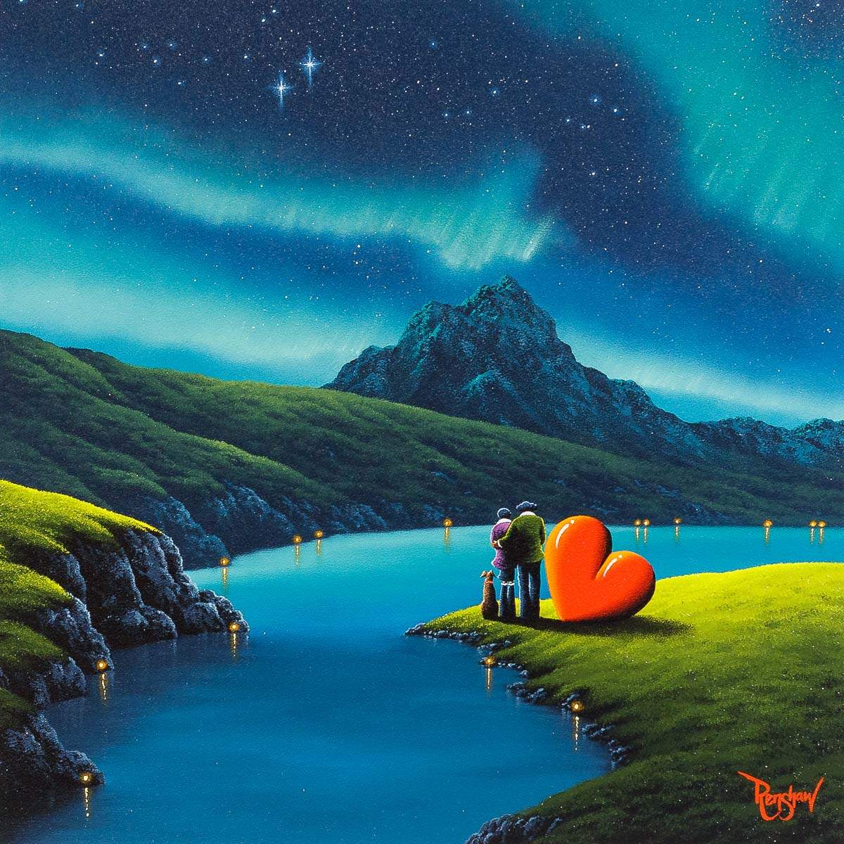 Magical Memories - Original - SOLD by artist David Renshaw - Wyecliffe Galleries