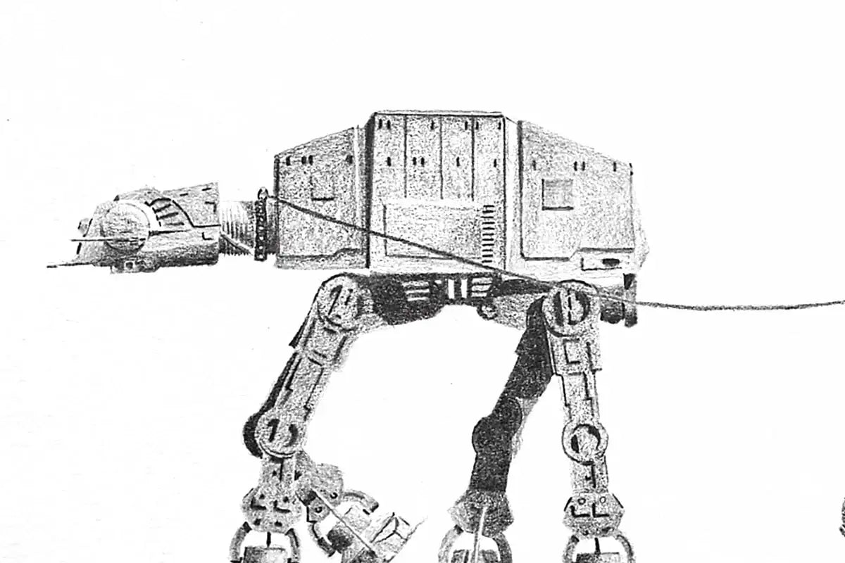 May The Love Be With Us - Original Sketch - SOLD by artist David Renshaw - Wyecliffe Galleries