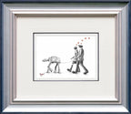 May The Love Be With Us - Original Sketch - SOLD by artist David Renshaw - Wyecliffe Galleries