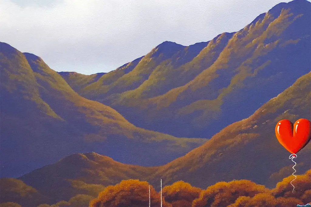 Memories Made At The Lake Last Forever - Original - SOLD by artist David Renshaw - Wyecliffe Galleries