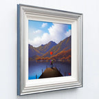 Memories Made At The Lake Last Forever - Original - SOLD by artist David Renshaw - Wyecliffe Galleries