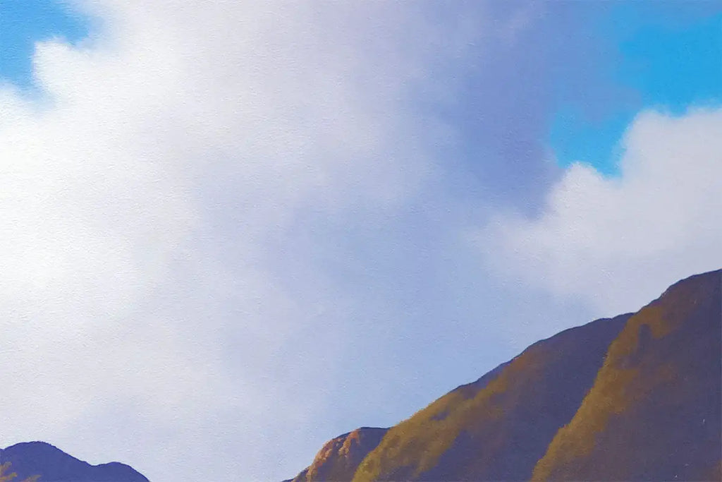 Memories Made At The Lake Last Forever - Original - SOLD by artist David Renshaw - Wyecliffe Galleries