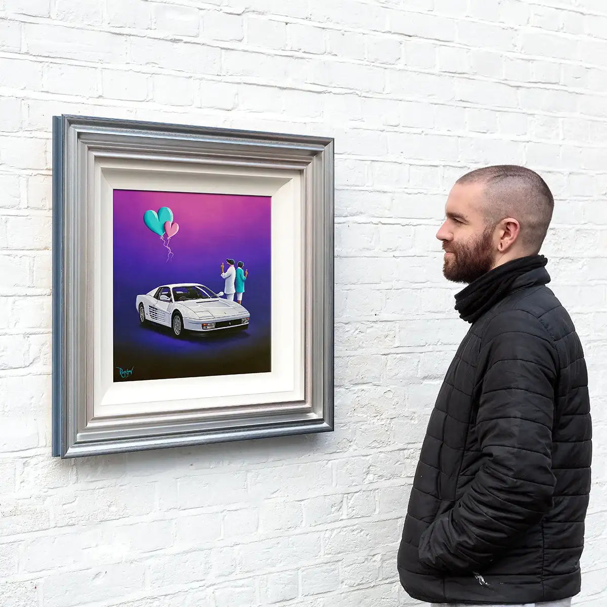 Miami Heat - Original by artist David Renshaw - Wyecliffe Galleries