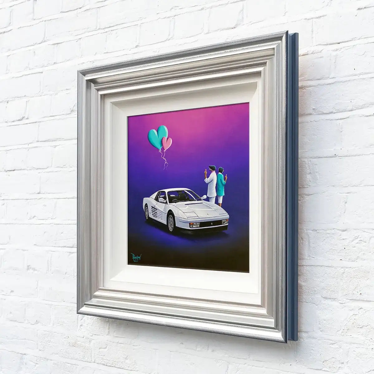 Miami Heat - Original by artist David Renshaw - Wyecliffe Galleries