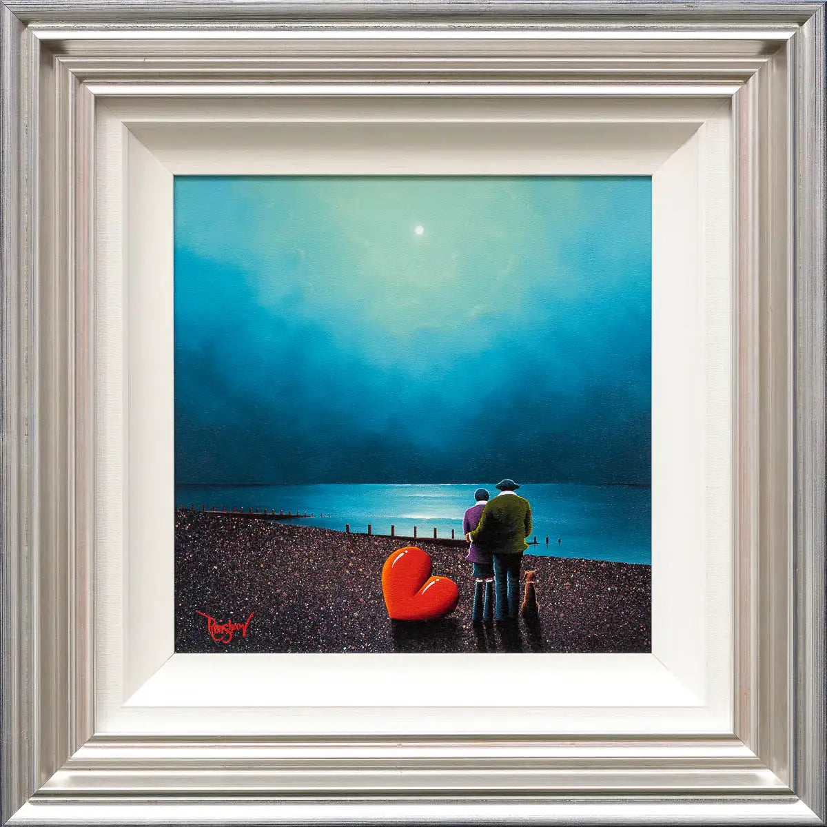 Midsummer Love - Original - SOLD by artist David Renshaw - Wyecliffe Galleries
