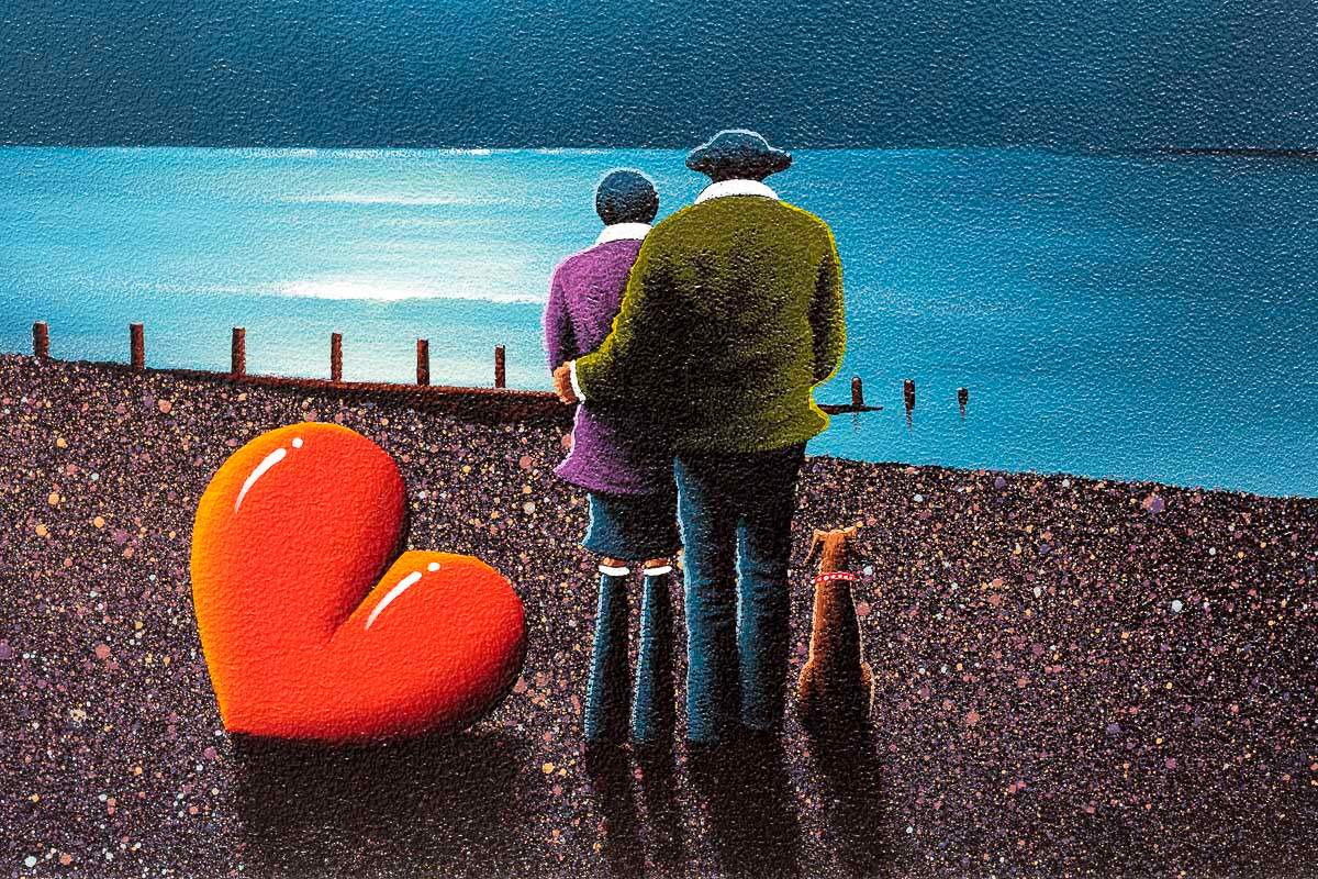 Midsummer Love - Original - SOLD by artist David Renshaw - Wyecliffe Galleries