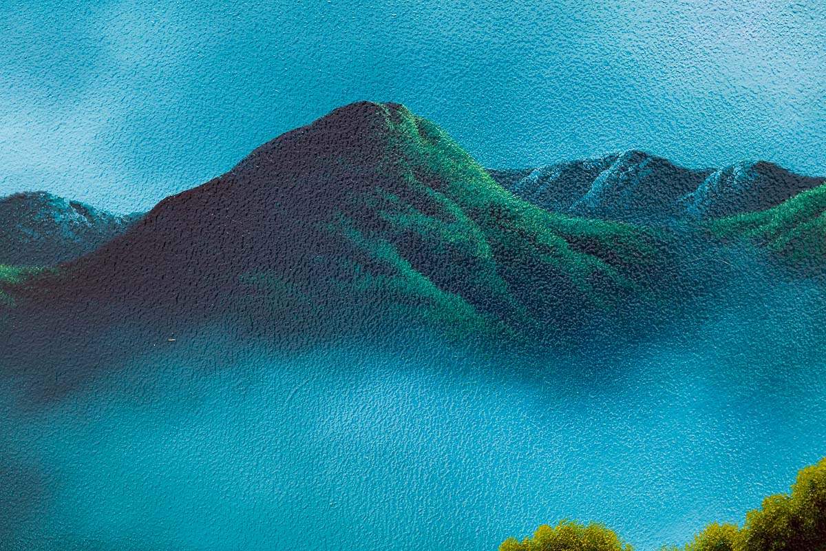 Moonlight Love - Original - SOLD by artist David Renshaw - Wyecliffe Galleries