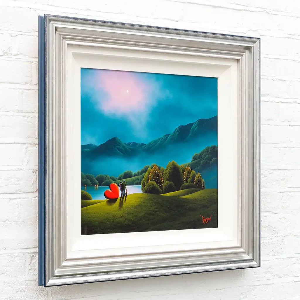 Moonlight Love - Original - SOLD by artist David Renshaw - Wyecliffe Galleries