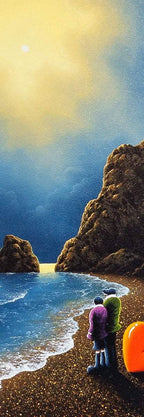 Moonlit Love - Original - SOLD by artist David Renshaw - Wyecliffe Galleries