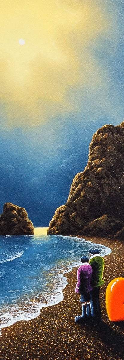 Moonlit Love - Original - SOLD by artist David Renshaw - Wyecliffe Galleries