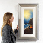 Moonlit Love - Original - SOLD by artist David Renshaw - Wyecliffe Galleries