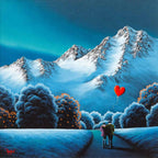 Mountain Lovers - Original - SOLD by artist David Renshaw - Wyecliffe Galleries