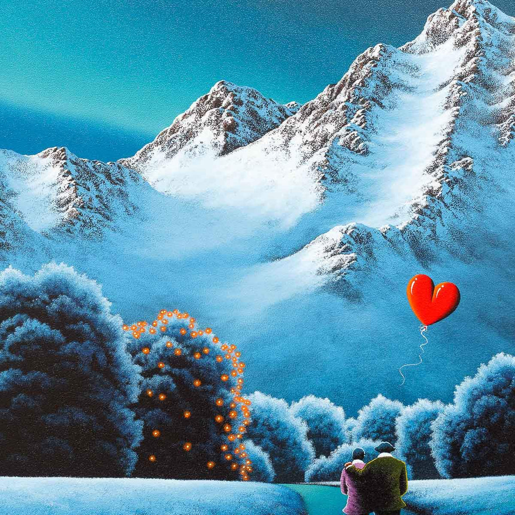 Mountain Lovers - Original - SOLD by artist David Renshaw - Wyecliffe Galleries