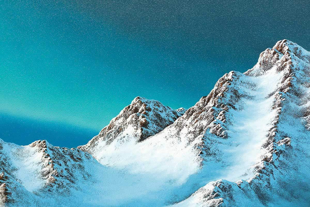 Mountain Lovers - Original - SOLD by artist David Renshaw - Wyecliffe Galleries