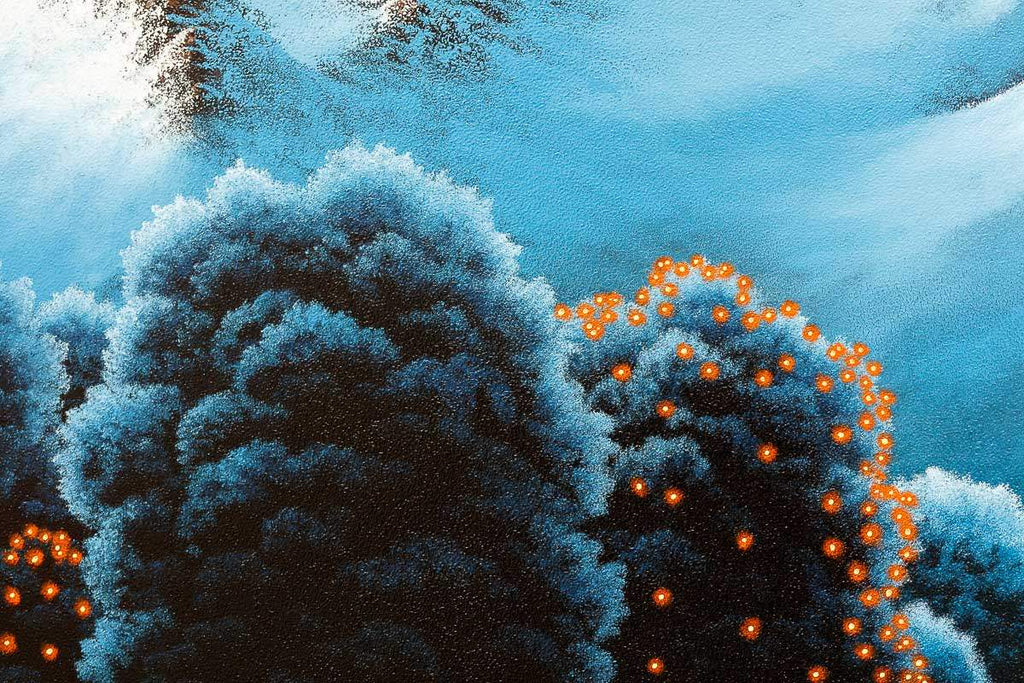 Mountain Lovers - Original - SOLD by artist David Renshaw - Wyecliffe Galleries