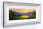 Mountain Top Sunset - Original - SOLD by artist David Renshaw - Wyecliffe Galleries