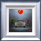 Mr and Mrs Gold Fingers - Edition by artist David Renshaw - Wyecliffe Galleries