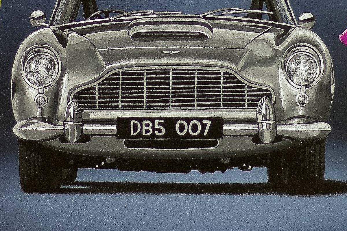 Mr and Mrs Gold Fingers - Edition by artist David Renshaw - Wyecliffe Galleries