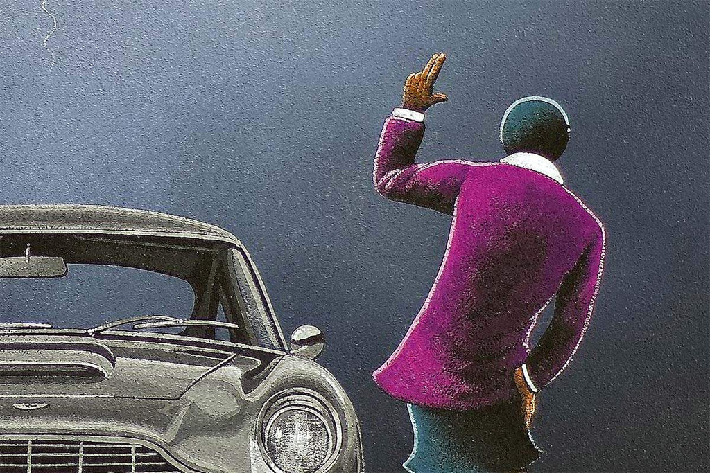 Mr and Mrs Gold Fingers - Edition by artist David Renshaw - Wyecliffe Galleries