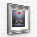 Mr and Mrs Gold Fingers - Original - SOLD by artist David Renshaw - Wyecliffe Galleries