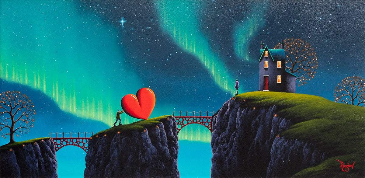 My Heart Is, And Always Will Be, Yours - Original - SOLD by artist David Renshaw - Wyecliffe Galleries