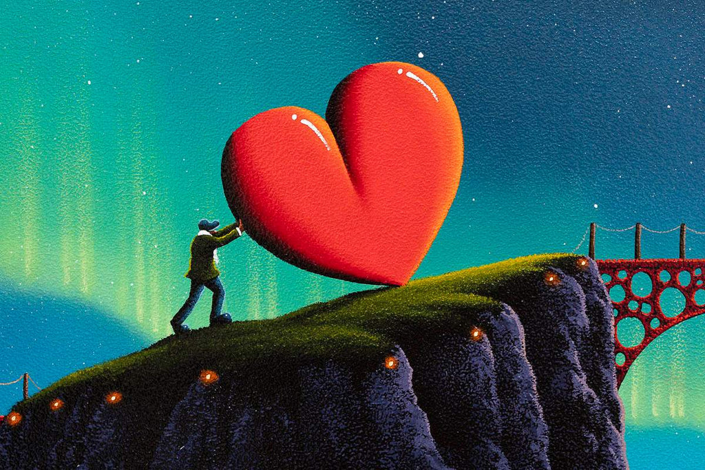 My Heart Is, And Always Will Be, Yours - Original - SOLD by artist David Renshaw - Wyecliffe Galleries